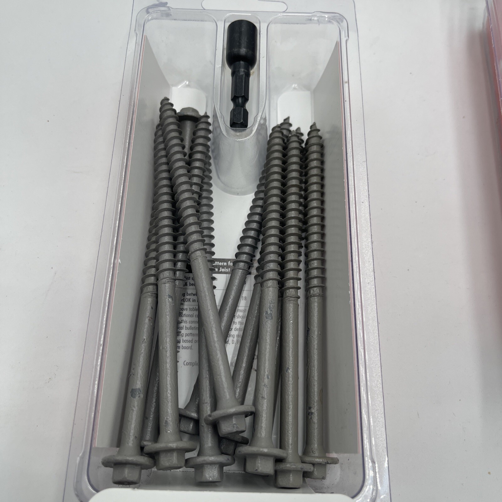 FastenMaster FMLL005-12 LedgerLOK Deck Ledger Fastener 5” 4bx-12 Screws 48 Total