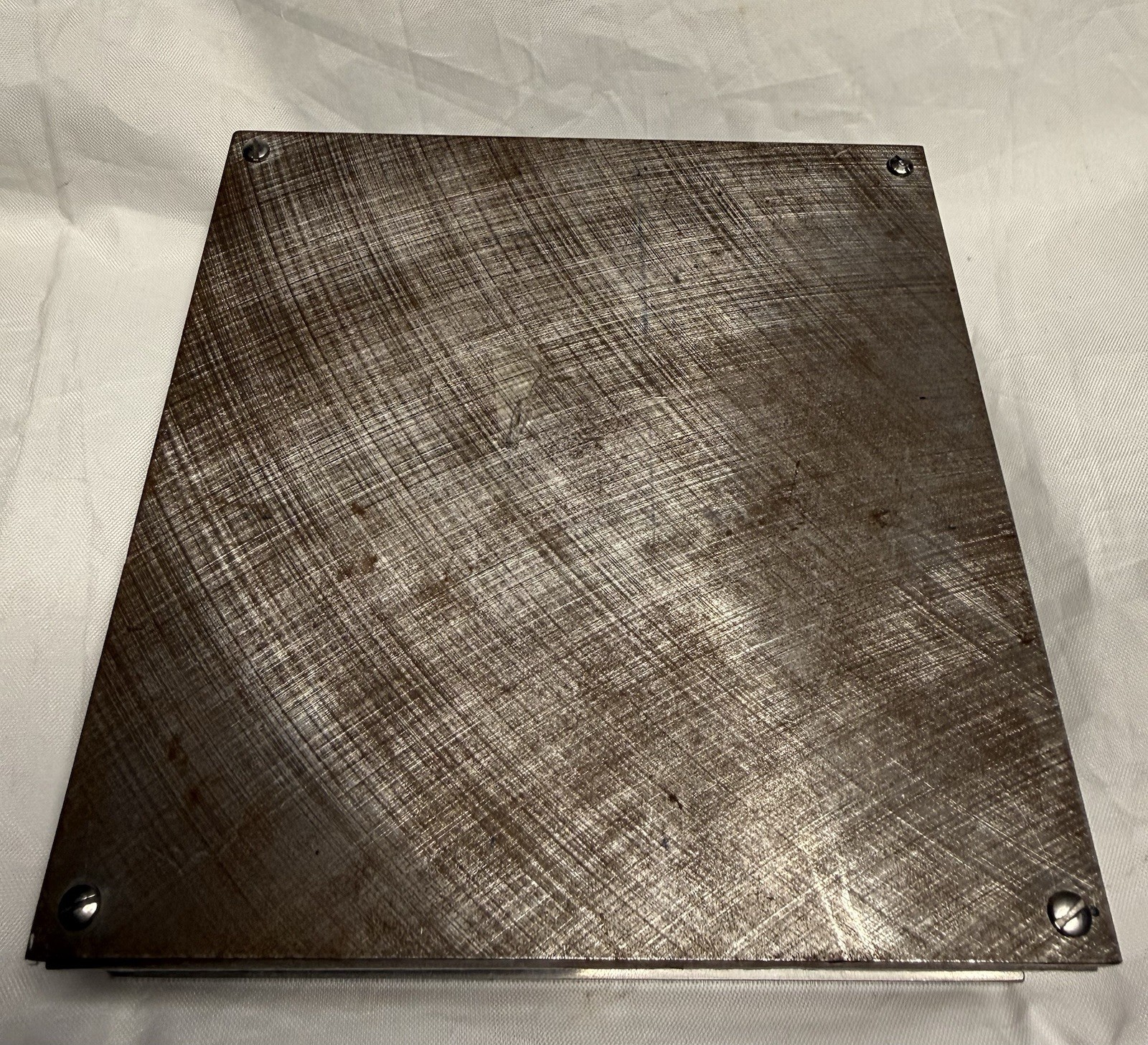 Custom Machined Aluminum 5-Port Manifold Fixture Plate Industrial Test Block 6in
