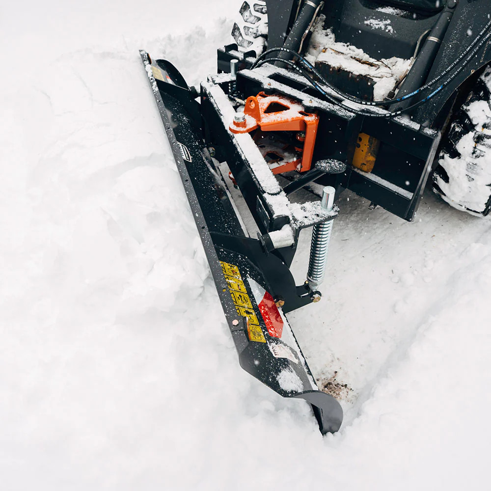 Titan Attachments 79″ Hydraulic Skid Steer Dozer Blade, SSQA