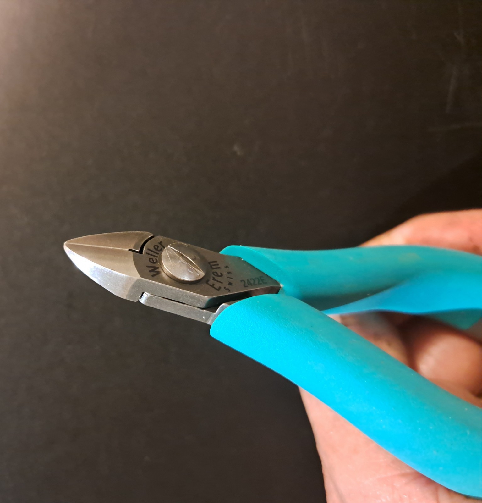 Precision Swiss Aerospace Avionics Engineer Diagonal Flush Cutter Pliers Tool