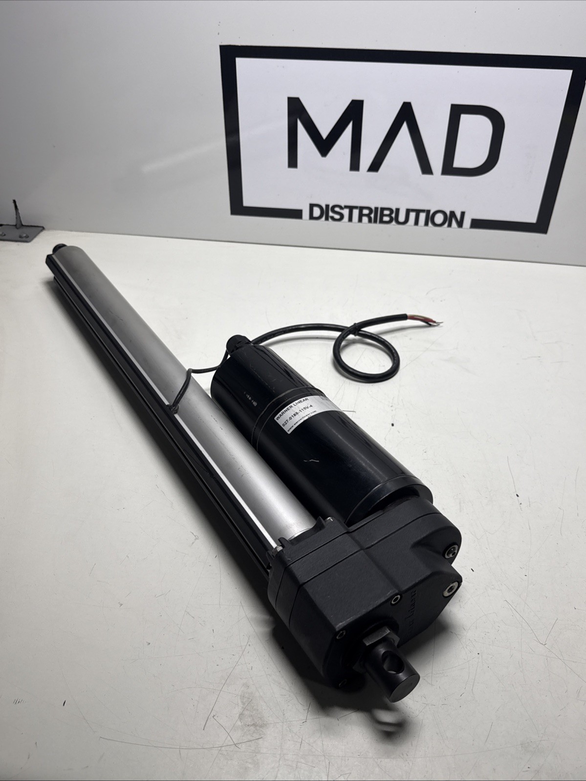 K2XEP1.0G10-115V-18 Actuator, Warner Linear B-Track K2, 1 x 115 V, 18” Stroke