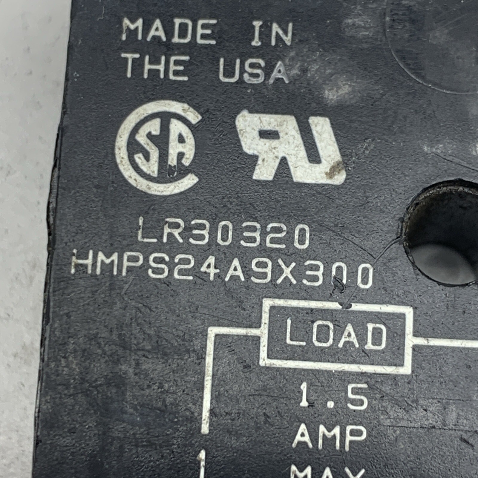ICM HMPS24A9X300 Thermal Time Delay Relay 24VAC 5-Minutes LR30320 ICM101