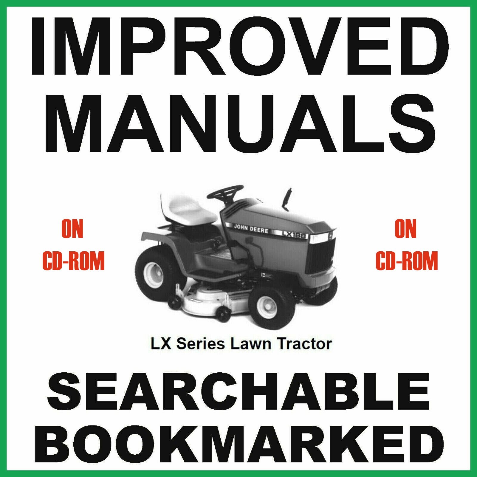 John Deere LX172 LX173 LX176 LX178 LX186 LX188 SERVICE Technical MANUAL – TM1492