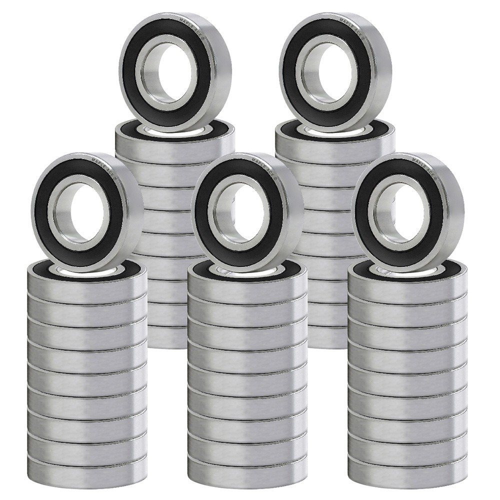 6305-2RS Ball Bearing 25x62x17mm 6305 2RS Rubber Sealed (Qty 50)
