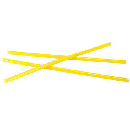 Surebonder 735R10 Hot Melt Adhesive, Clear, 7/16 In Dia, 10 In L, 25 Sec Begins