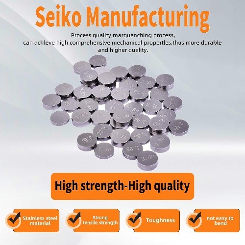 Adjustable Valve Shim Refill Kit – 1.70mm, 1.75mm, 1.80mm, 1.85mm, 1.90mm Sizes
