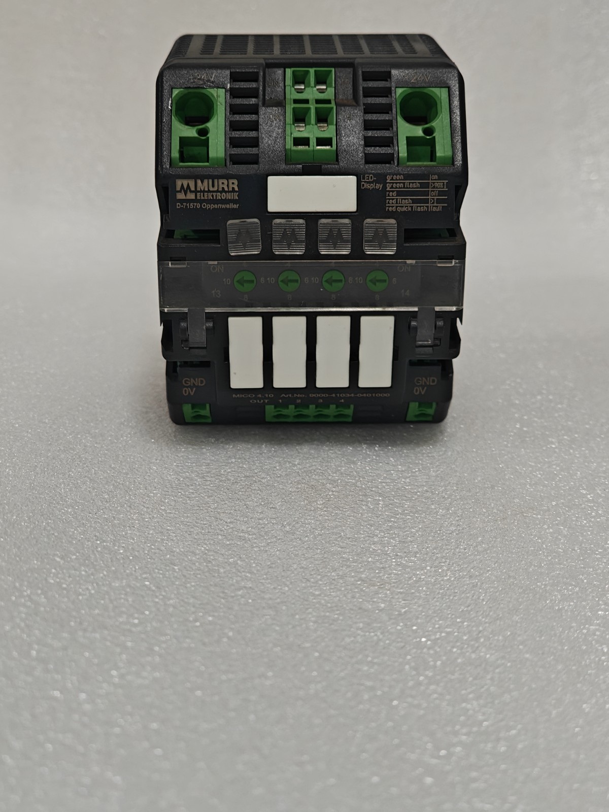 MurrElektronik D-71570 Oppenweller 9000-41034-0401000 circuit protection free