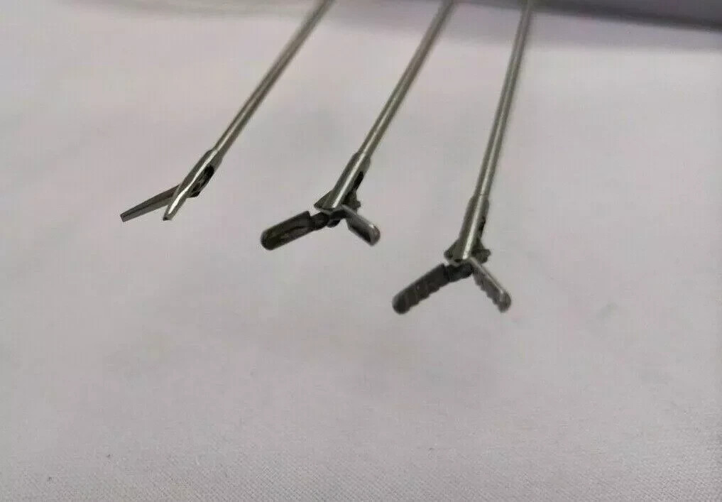 Laparoscopic Hysteroscopy Flexible Biopsy Grasper Scissor Forceps 7Fr 600mm 3Pc
