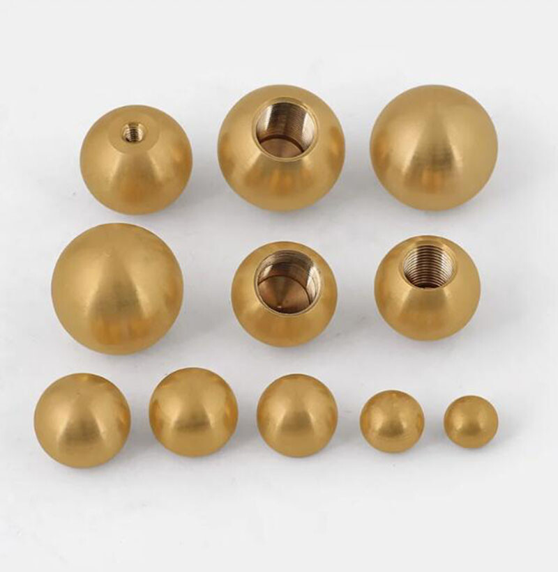 M3 M5 M6 M10 M12 Pure Copper Internal Thread Nut Threaded Ball Diameter 6mm-25mm