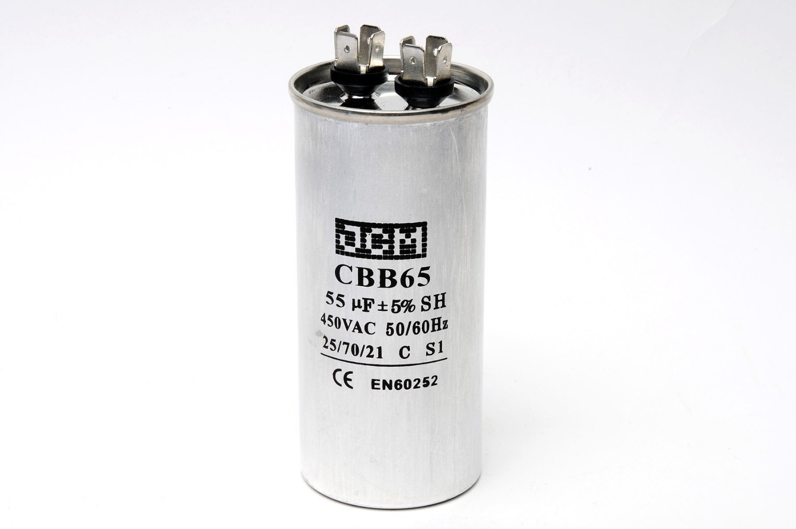 55UF 450V CBB65 55MFD 450 VAC 55 UF MFD Fan Capacitor Run AC AIR Compressor