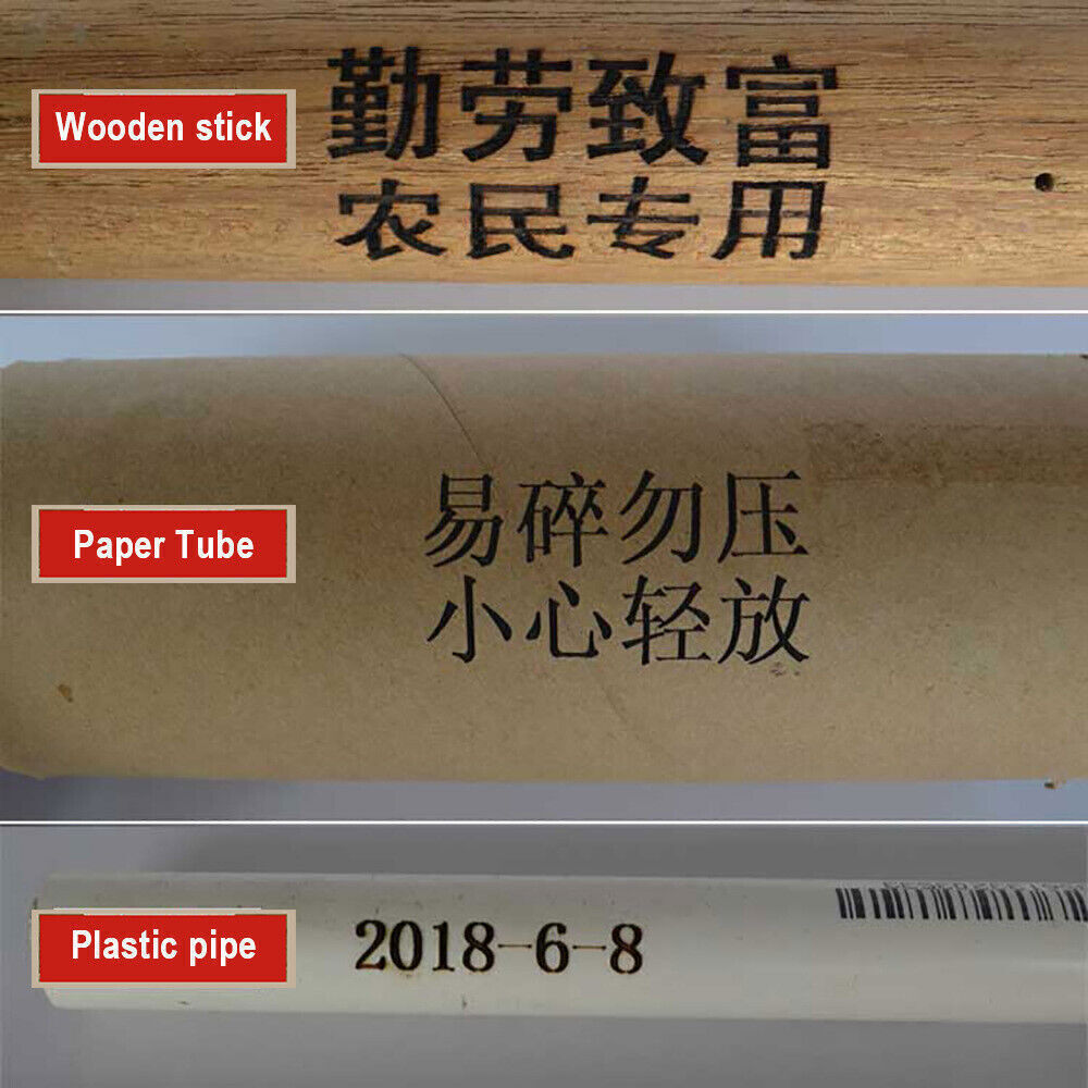 15W Cylindrical Laser Engraving Machine Desktop Metal Engraver Printing Portable