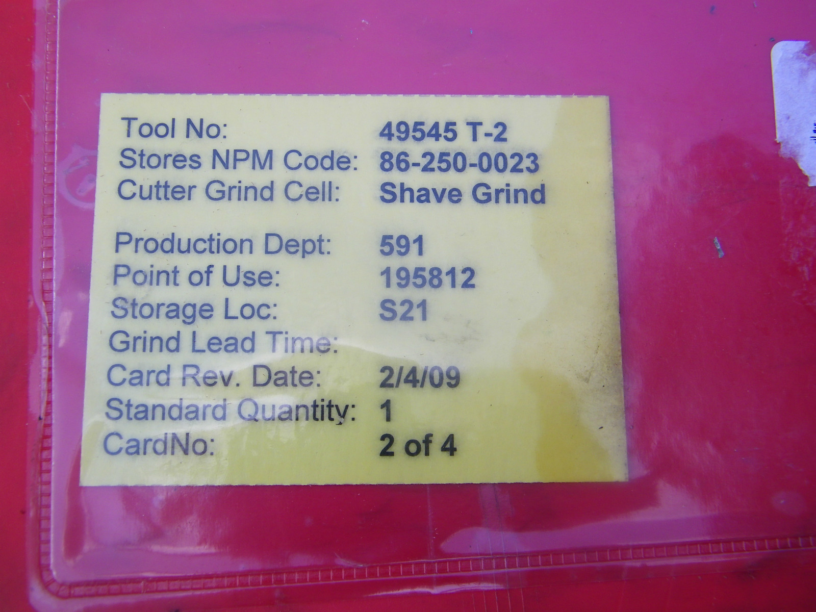 NACHI MACH. TECH.CO. SHAVE CUTTER-TL#49545-T2, DP 17’80’, RH NT 119