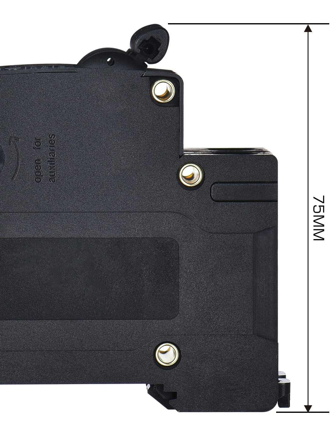 60 Amp DC Circuit Breaker DIN Rail Mount Solar Disconnect Switch 2P 1000V