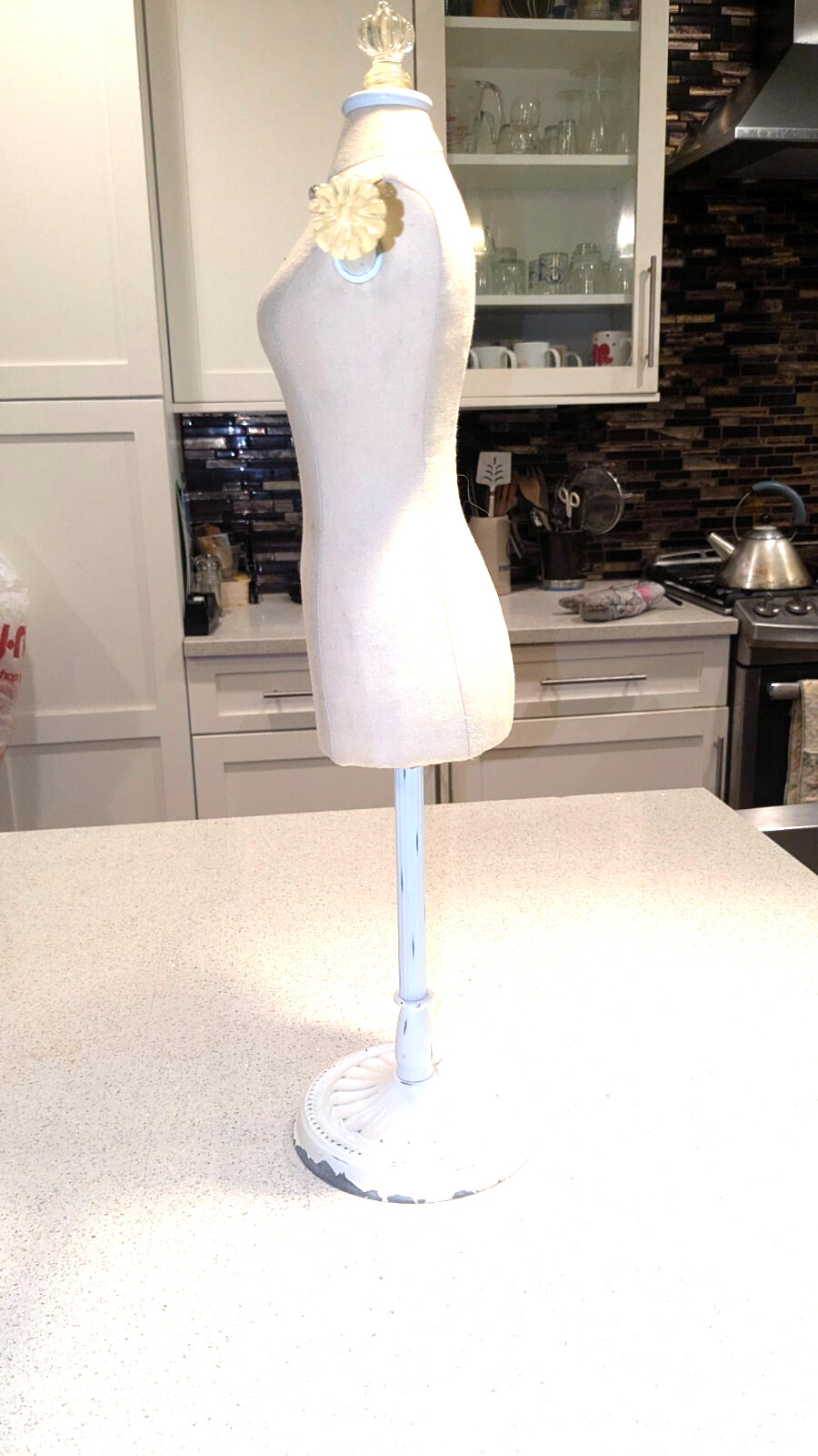 Up to 2 PB Teen Girl 24″H x 15″W x 5.5″L Cloth on Plastic Mannequin Dress Forms