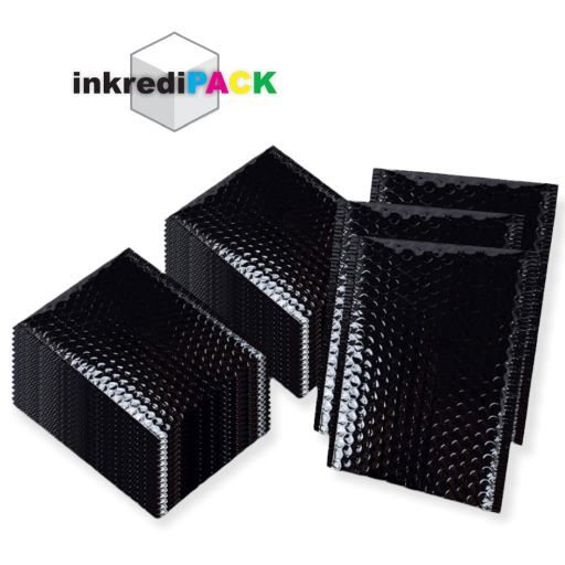 InkrediPack™ 5X10 #00 – 20 Pack – Metallic Bubble Mailers (Usable Size: 5X9)