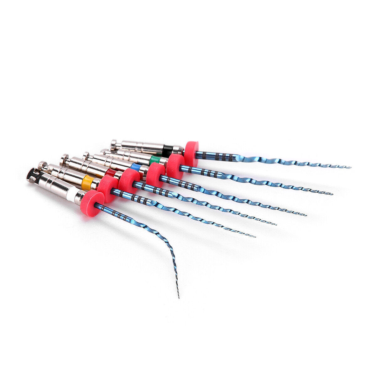 21/25mm .06 .04 Taper Asst Blue Rotary Files Dental Endo Root Canal File Blue