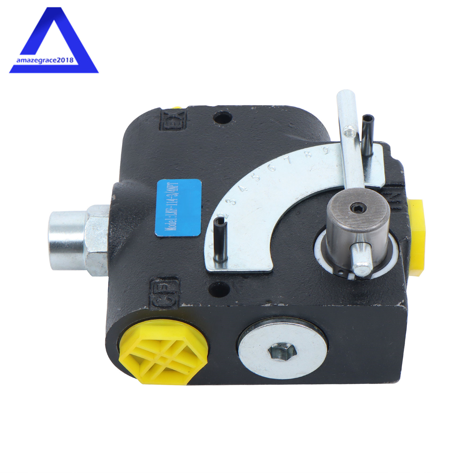 0-30 GPM, Hydraulic Adjustable Variable Flow Control Valve w/ Relief, 3/4” NPT