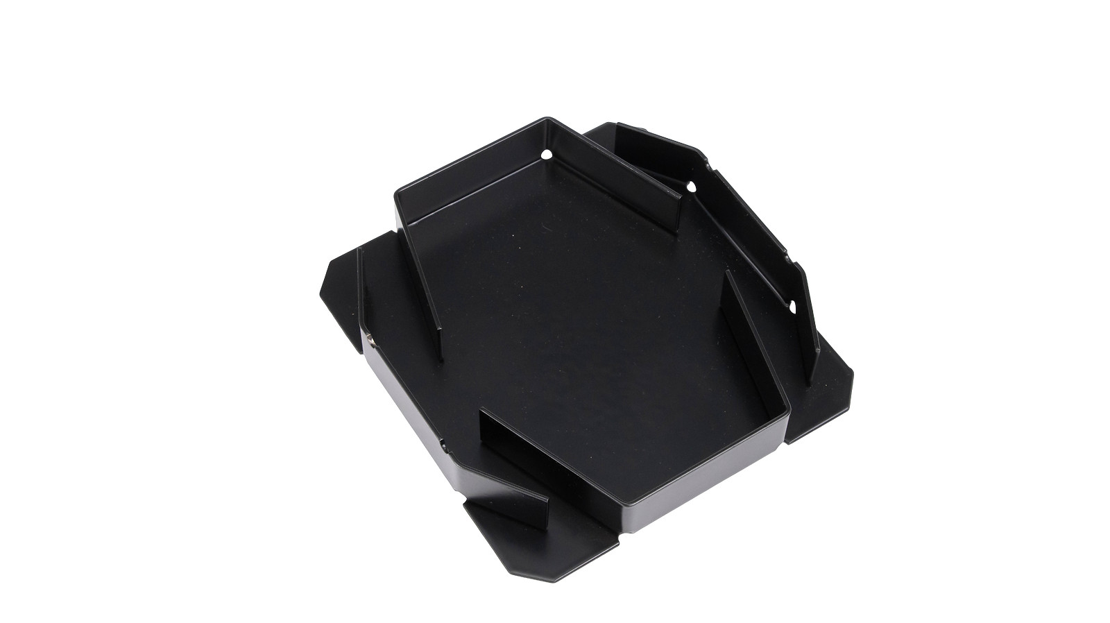 8×8 Post Base Bracket for Pergola Black Powder Coated Steel w/ 1″ Standoff 4 PCS