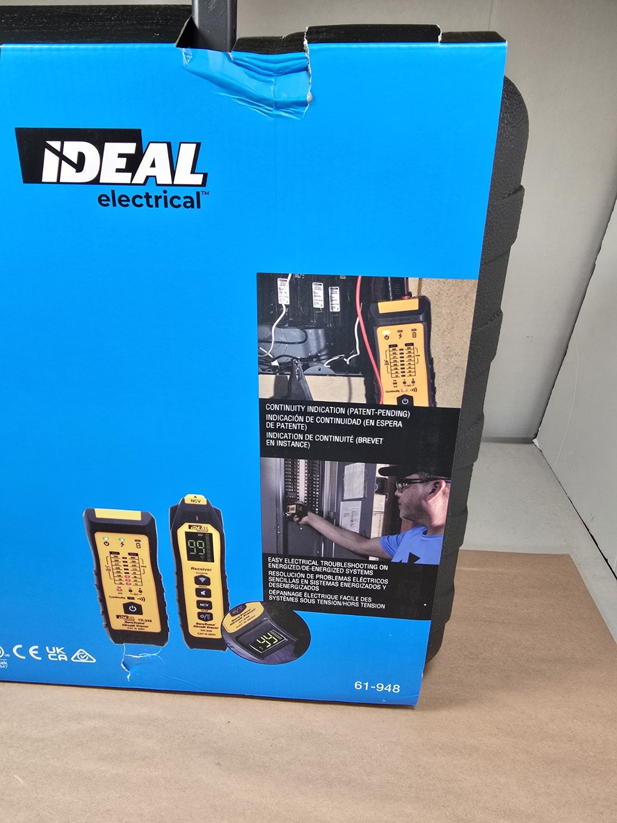 IDEAL Electrical 61-948 SureTrace Plus Circuit Tracer Kit, 0-600VAC/DC New