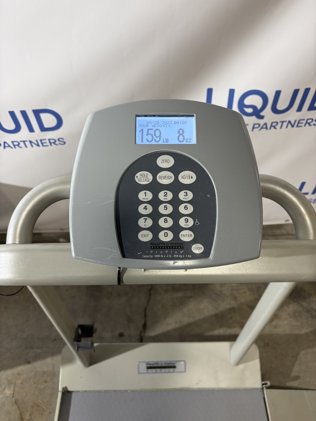 HEALTH O METER DIGITAL PRO PLUS WHEELCHAIR SCALE – MODEL 4025