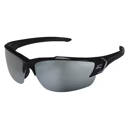 Edge Eyewear Sdk117-G2 Khor G2, Safety Glasses, Anti-Scratch, Silver Mirror
