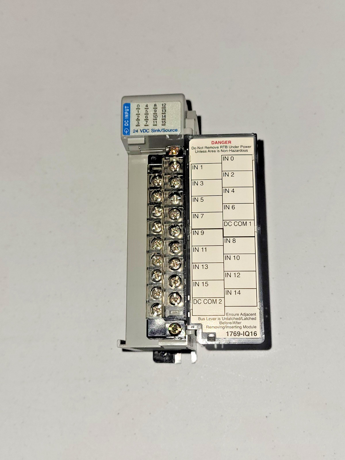 Allen Bradley 1769-IQ16 SERIES A 16 POINT INPUT MODULE 1769IQ16