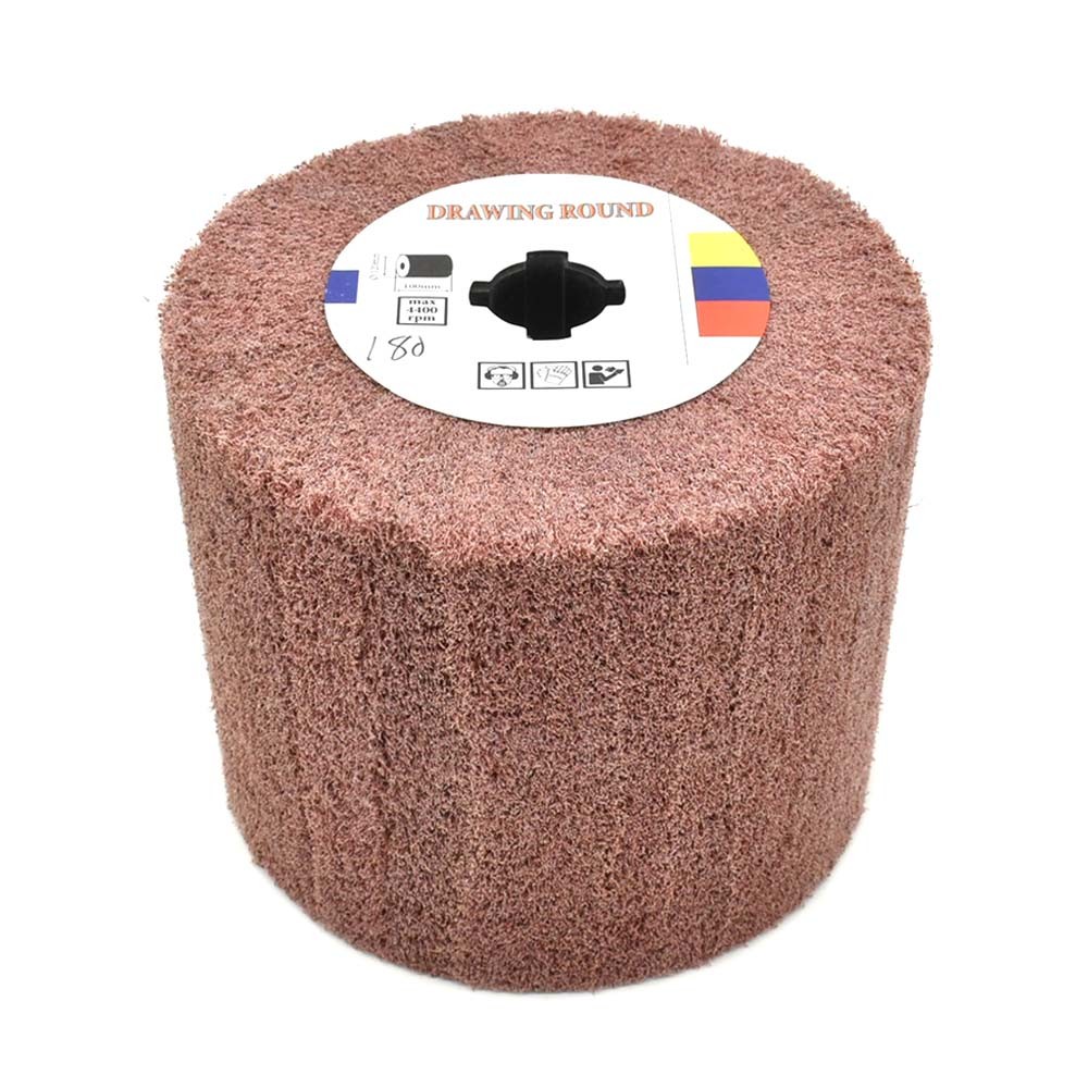 Specialty Diamond AW-180 Elastic Grain Coated Non Woven Nylon Web Wheel