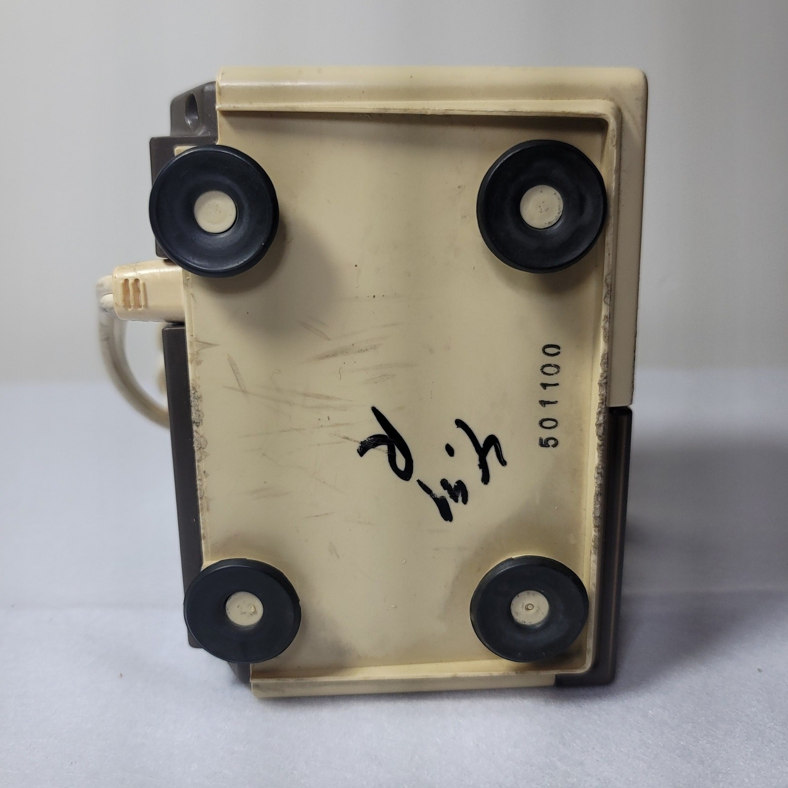 Panasonic KP-110 Electric Pencil Sharpener Auto-Stop Woodgrain Vintage Japan