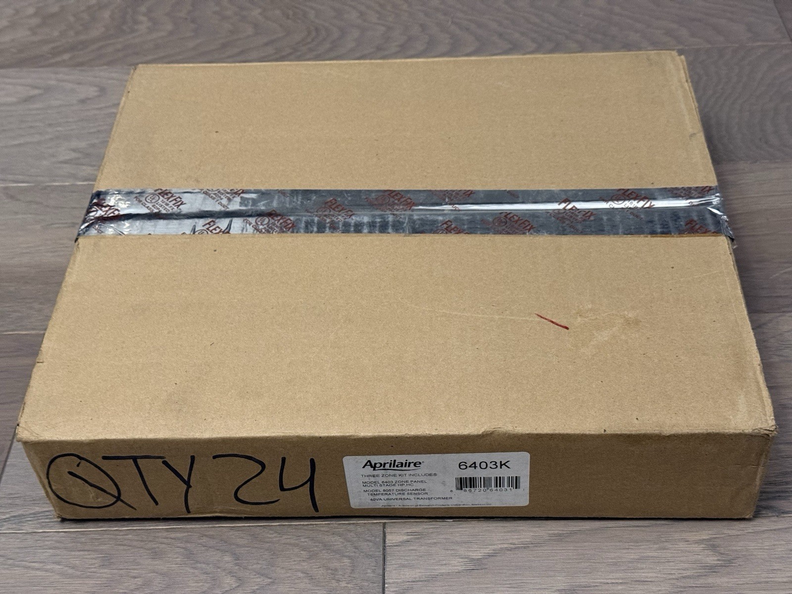 Aprilaire 6403K M-Stage 3-Zone Control Panel Kit DAT Sensor 24V 40VA Transformer