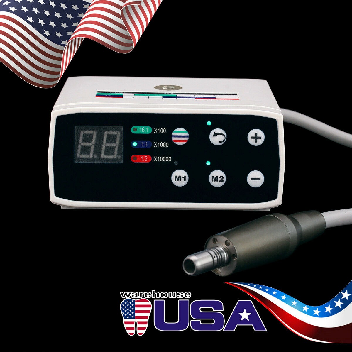 Brushless Dental LED Electric Micro Motor Fit NSK KaV 1:1/1:5 /16:1 Handpiece