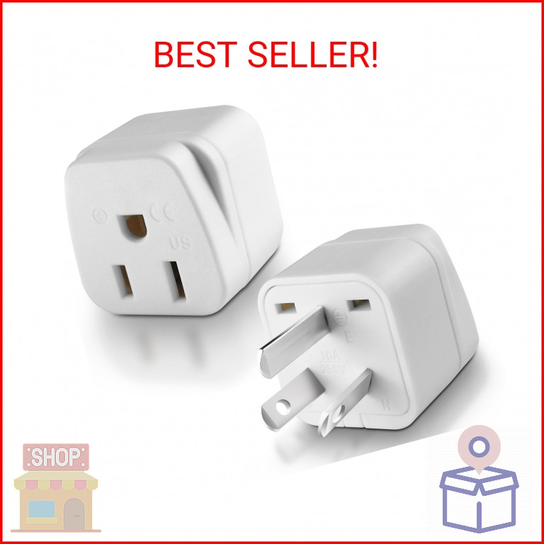 New Zealand Power Adapter USA to Australia Plug Adapter Australia Travel Adapter