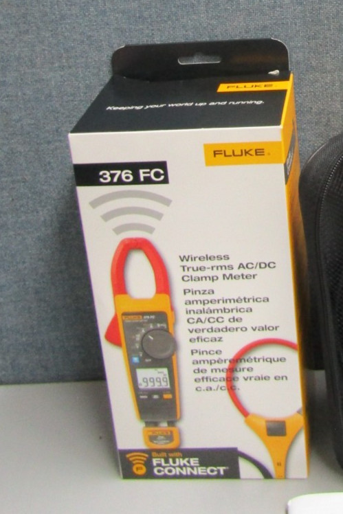 Fluke 376 FC True-RMS AC/DC Clamp Meter – NEW in Box
