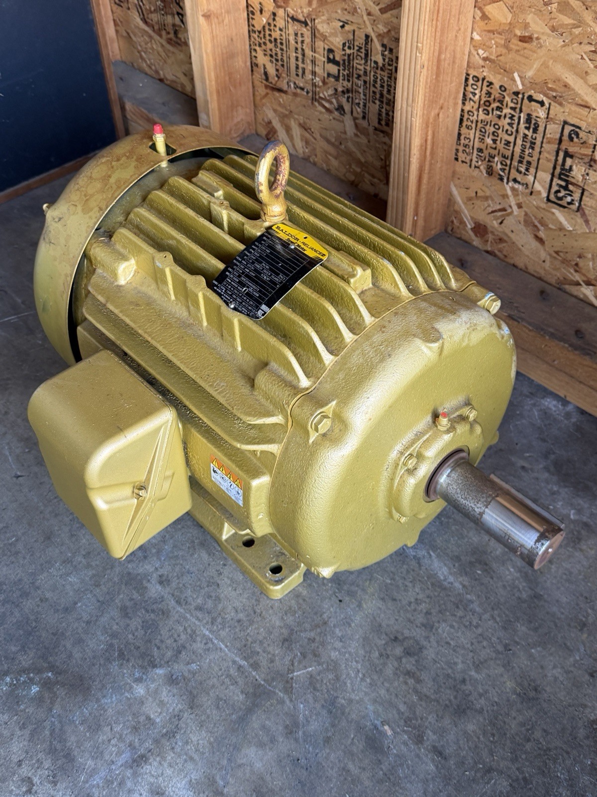 EM2394T ABB BALDOR 15HP 3520RPM 230/460V 60HZ 254T Open Box READ DESC!!