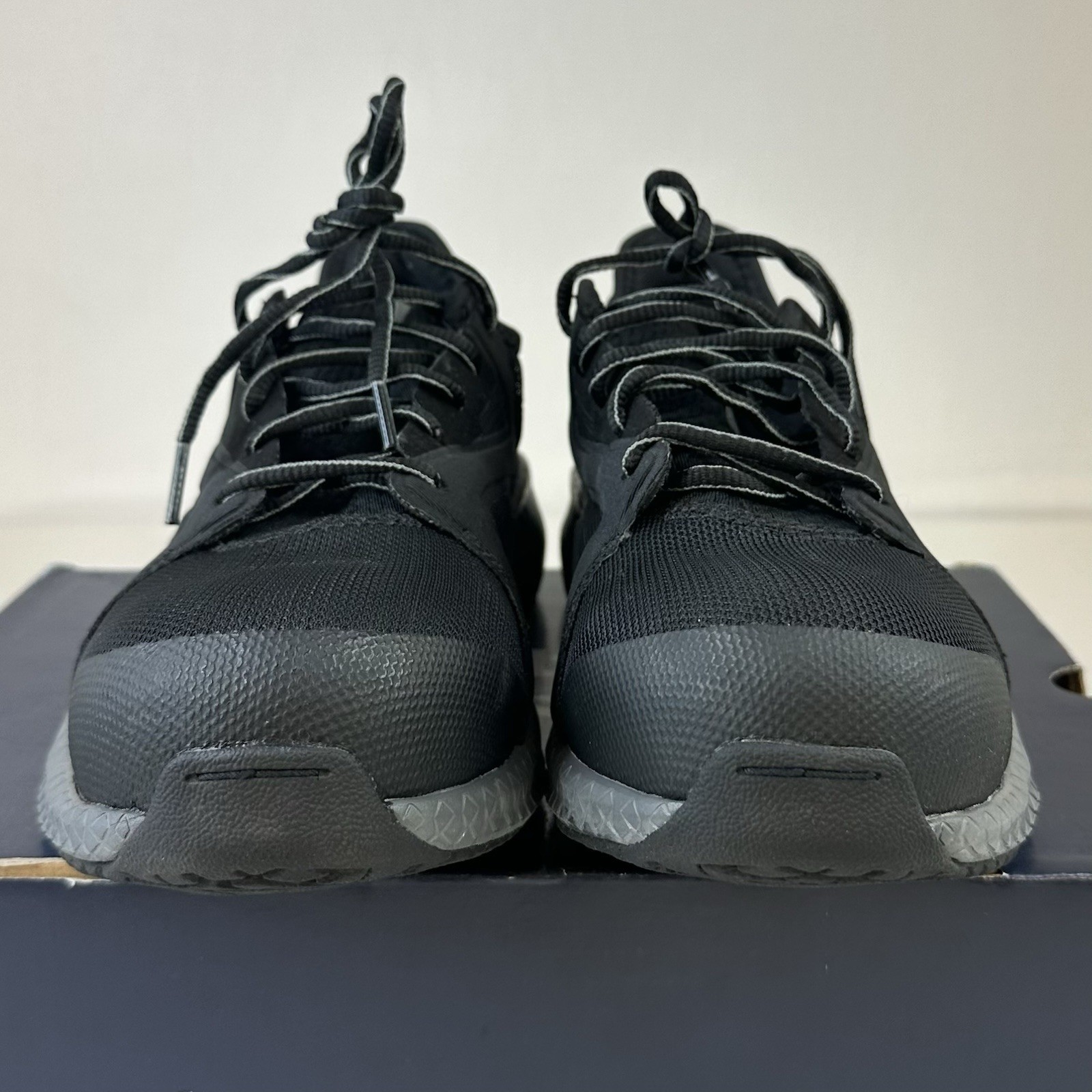 Reebok Flexagon 3.0 Work Shoes Athletic Sneaker Composite Toe Black Mens Sz 8 W