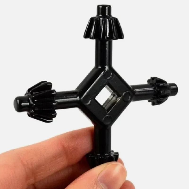4 Way Drill Press Chuck Key Size 3/8″ 1/2″ Chucks Universal Combination Hand