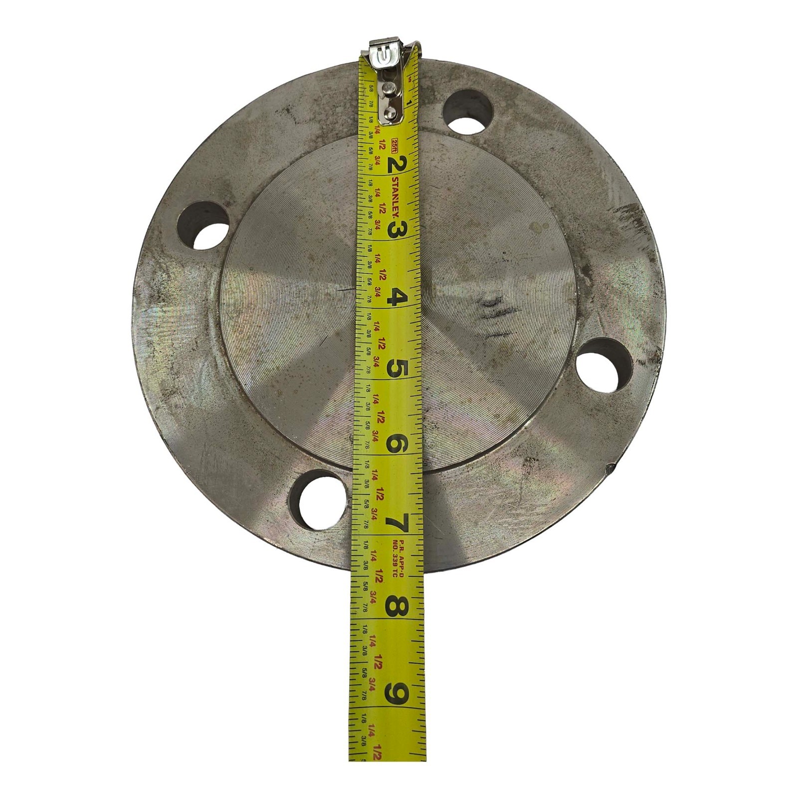 Stainless Steel 3″ Inch Blind Flange, Raised Face F304/304L SS, Class 150#