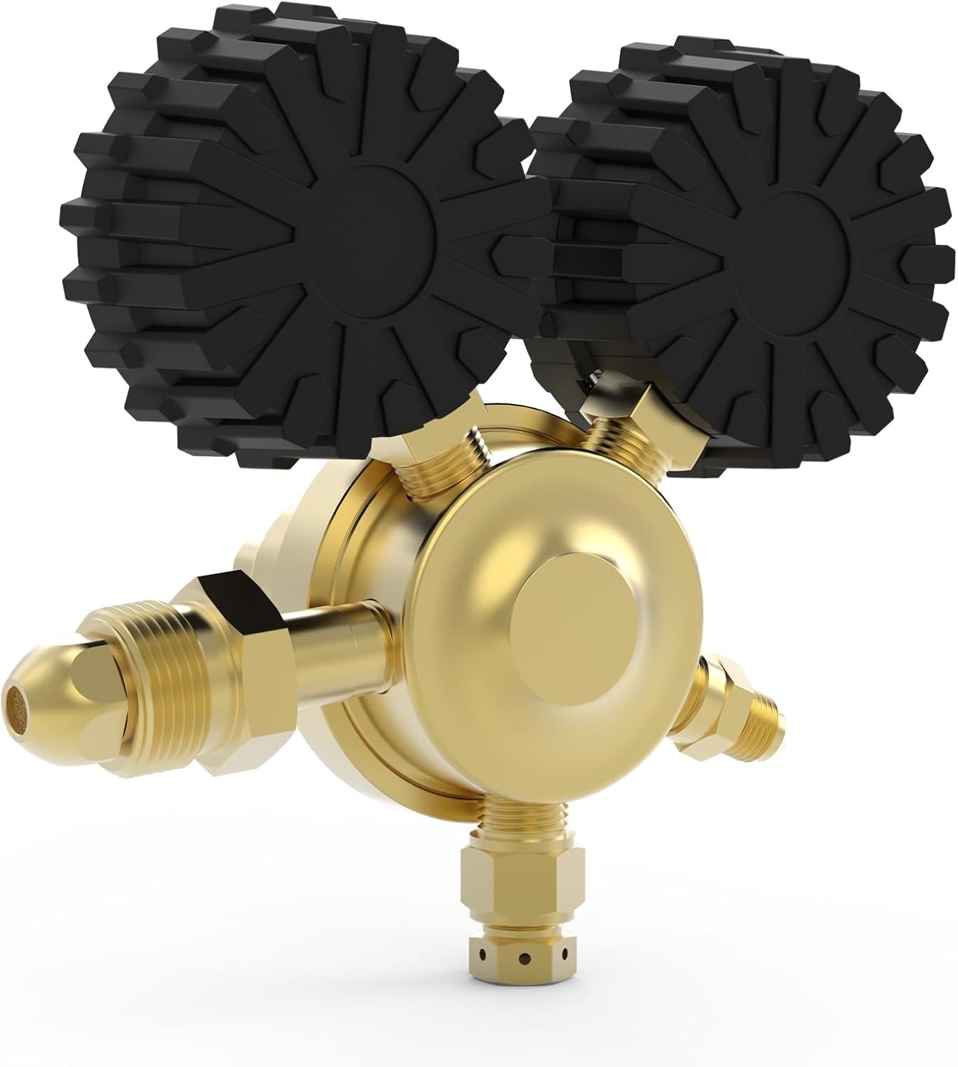 Nitrogen Regulator, CGA580 Inlet, 1/4″ Flare, 0-800/4000 PSI Output with Hose