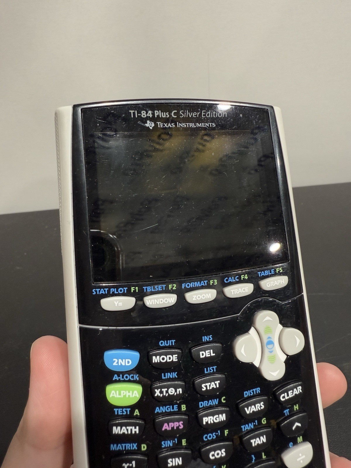 Texas Instruments TI-84 Plus C Silver Edition Graphing Calculator Rechargeable