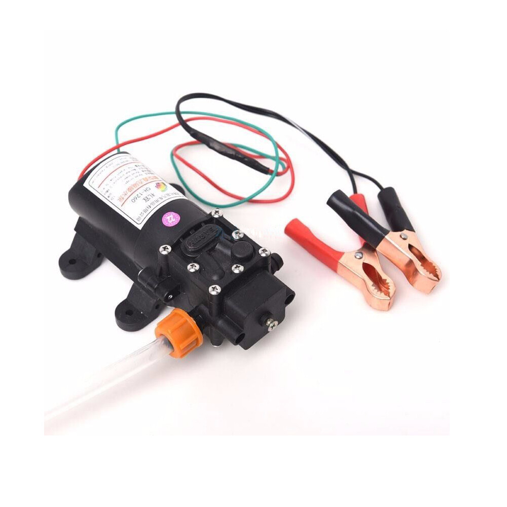 DC 12V Marine Auto Transfer Pump Oil Extractor Oil Change Pump 0.8MPA 5L/Min TOP
