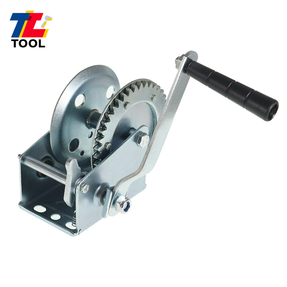 High Carbon Steel 1100lbs Hand Winch Crank Cable Gear Winch Without Wire
