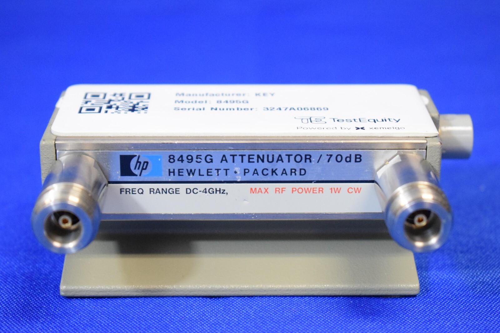 HP 8495G /001/024/060 Programmable Step Attenuator DC to 4GHz 0-70dB 10dB steps