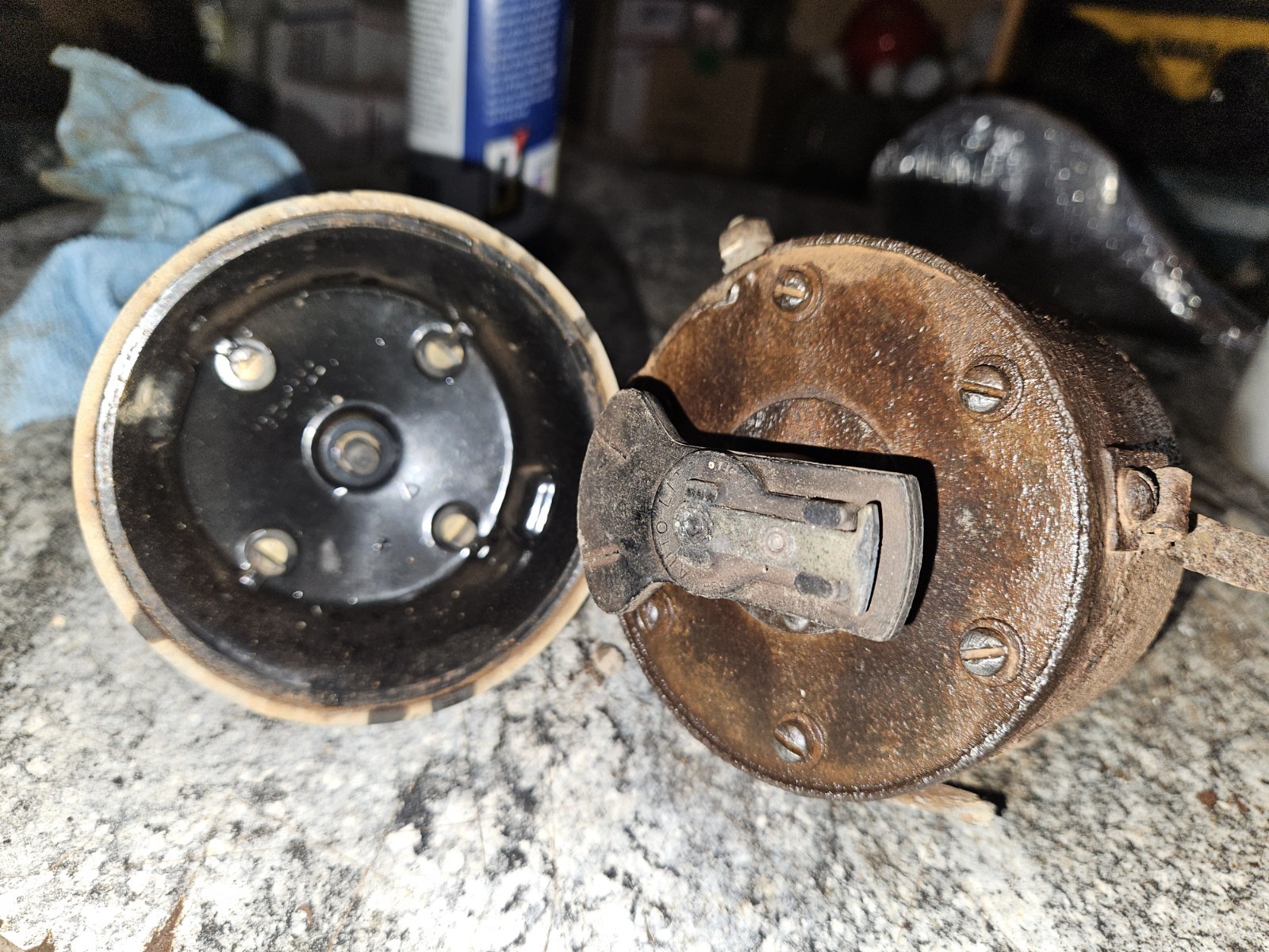 Massey Harris 81 Tractor Auto Lite Distributor Assembly With Mounting Stud