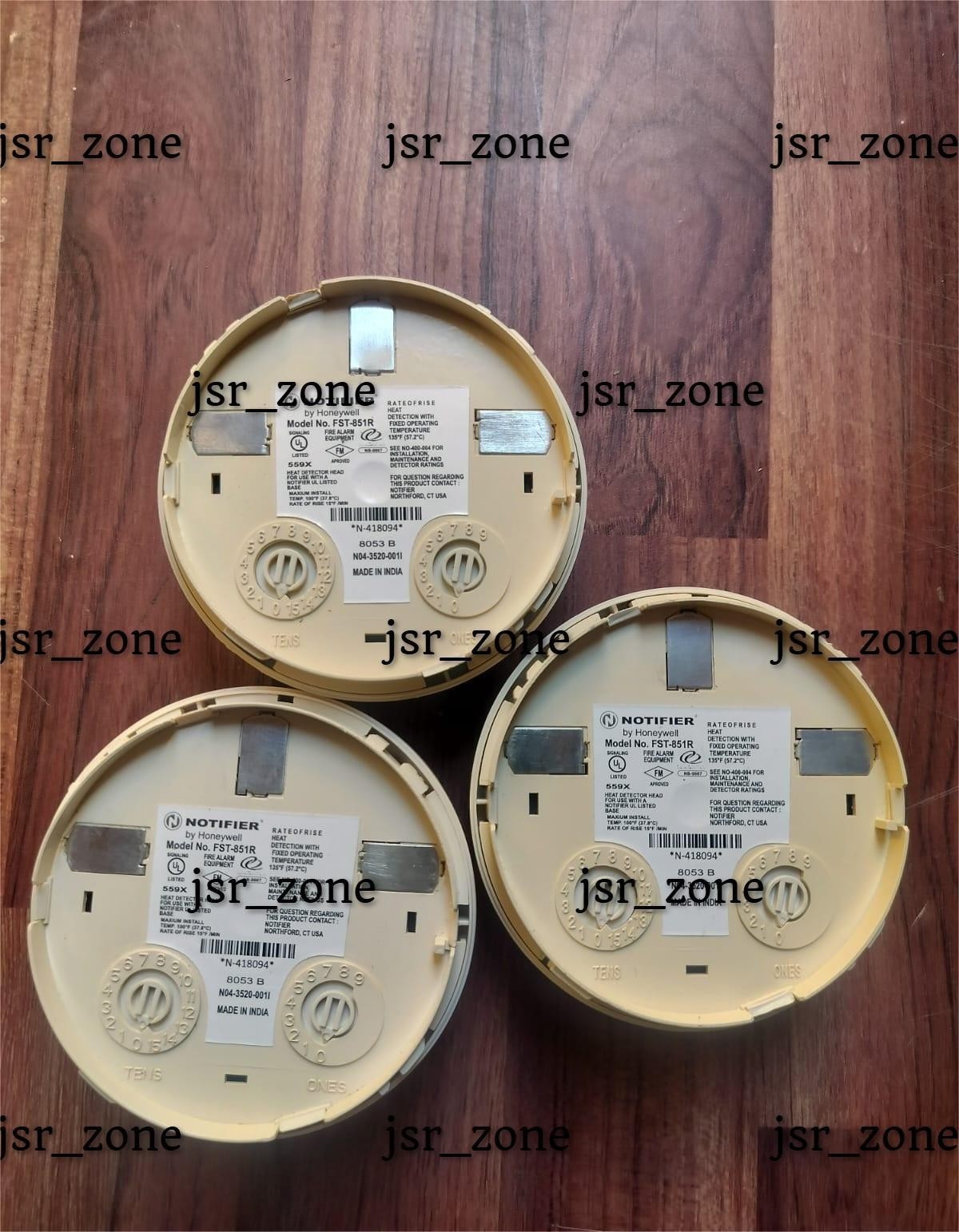 FST 851R Notifier Smoke Detector Head Only FREE SHIPPING