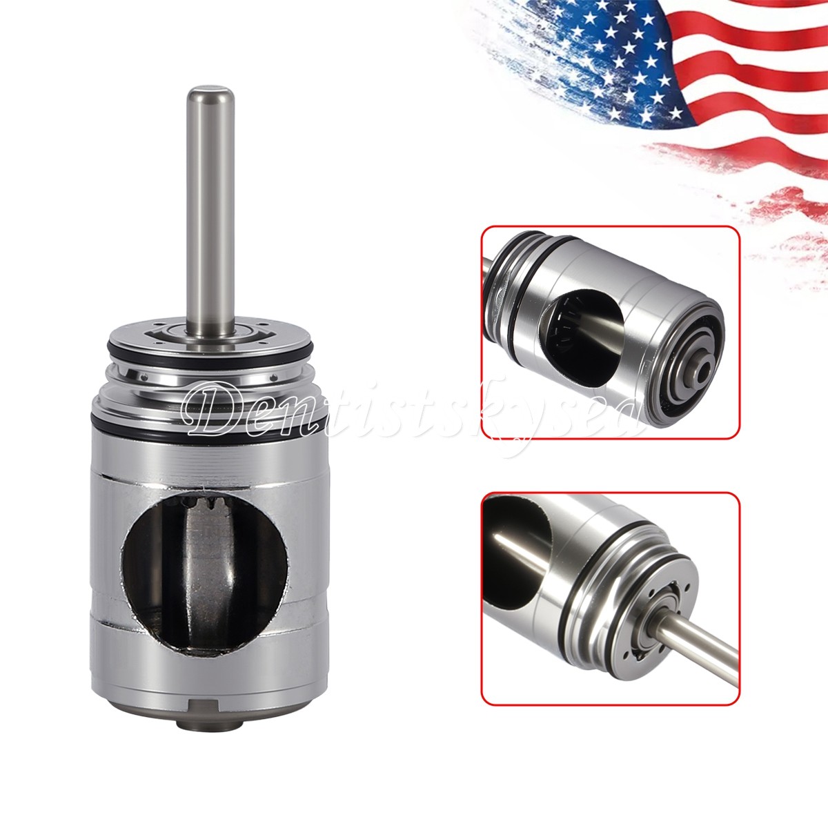 Dental Cartridge Rotor Autochuck For Standard Head 1:5 Low Speed Handpiece