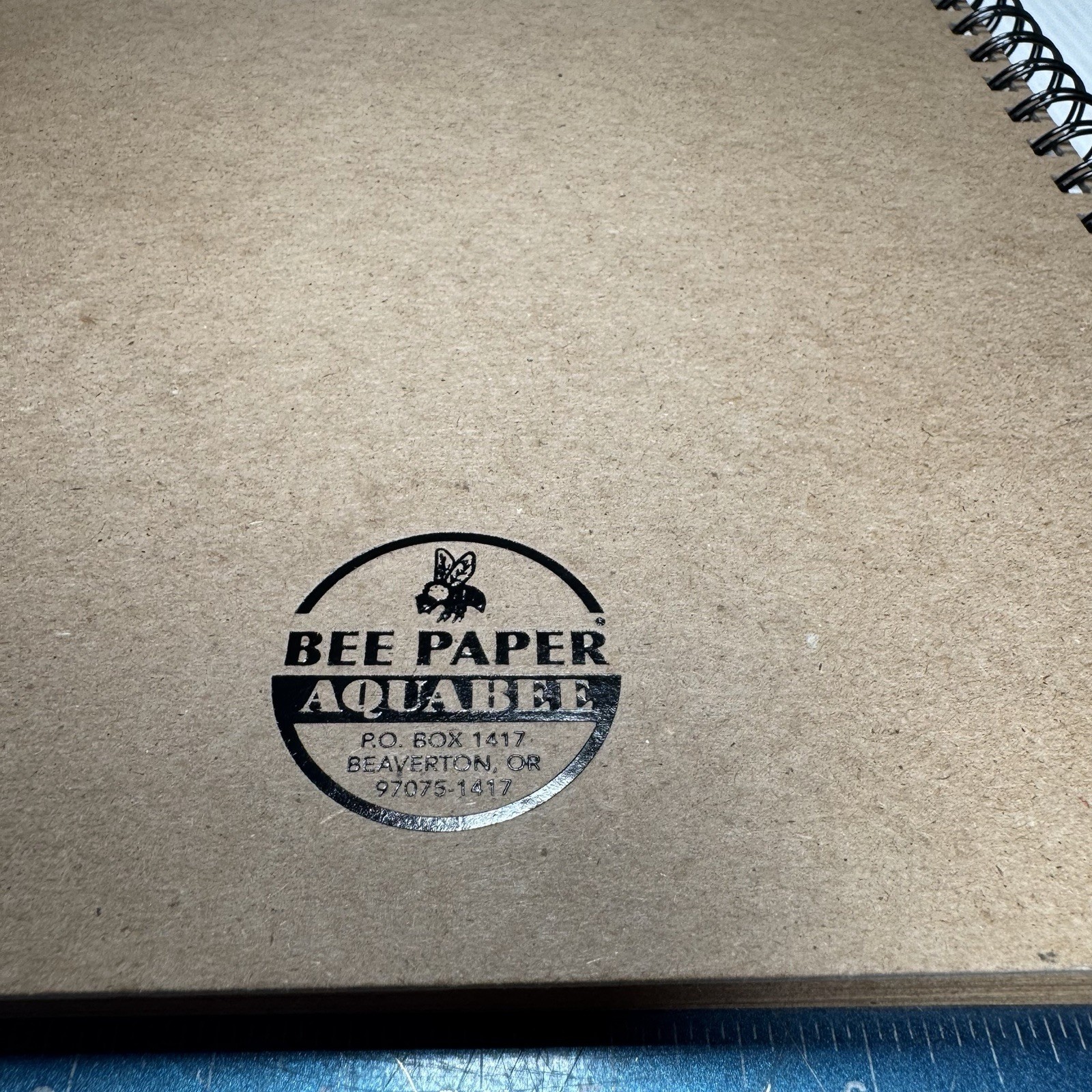 100% Recycled Bee Paper Blank Journal Or Sketch Book 9” x 12”