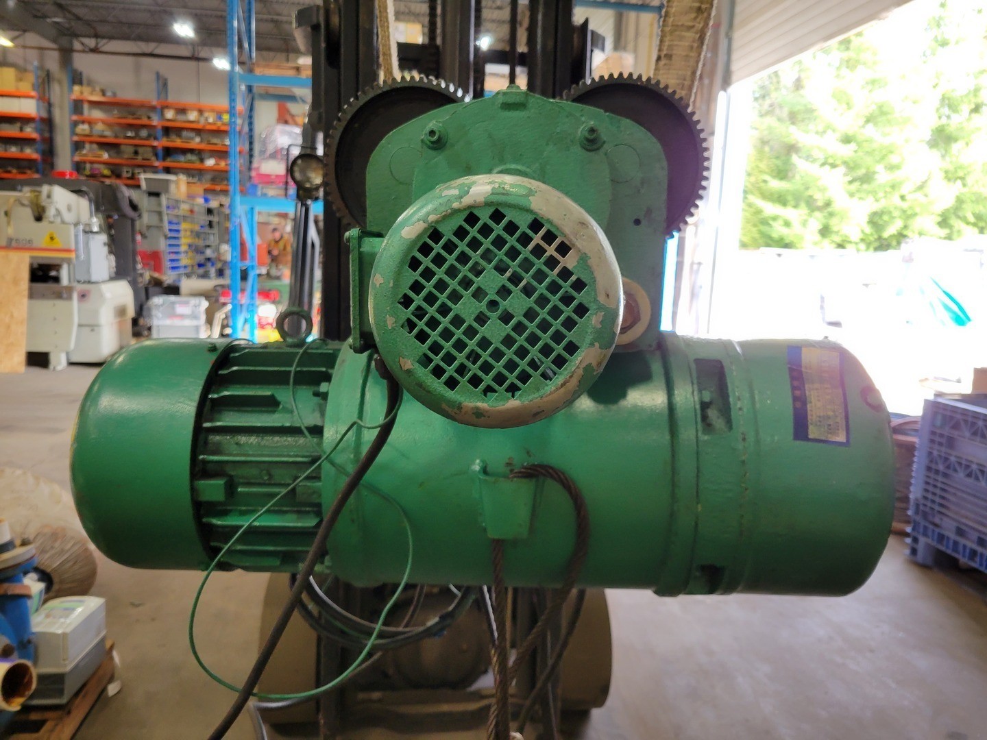 Generic 2 Ton Electric Cable Hoist Trolley Mounted
