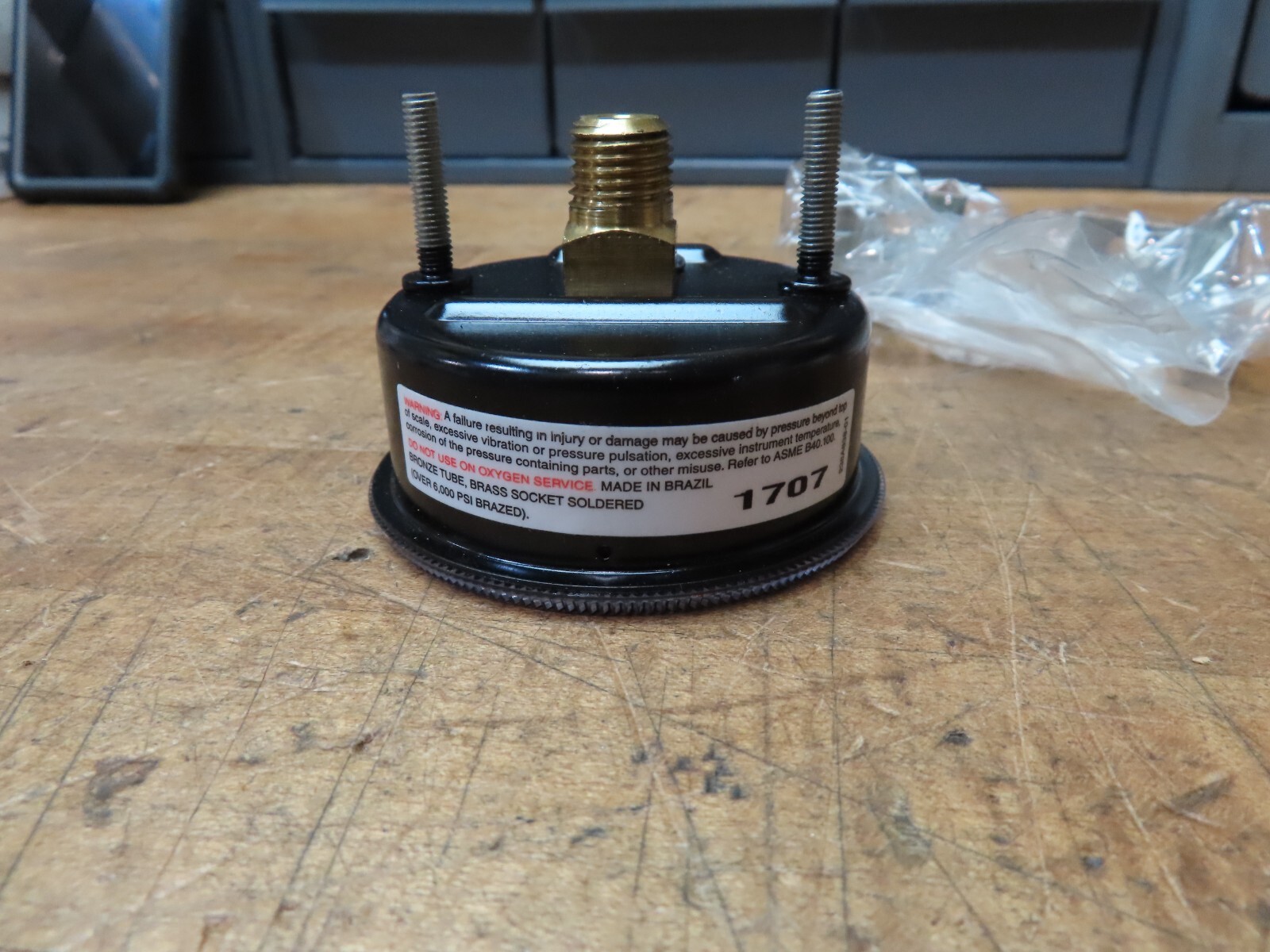 Ashcroft 25W1001TH 02B XUC 0-160 PSI/KPA pressure gauge 1/4″ NPT (@D80)