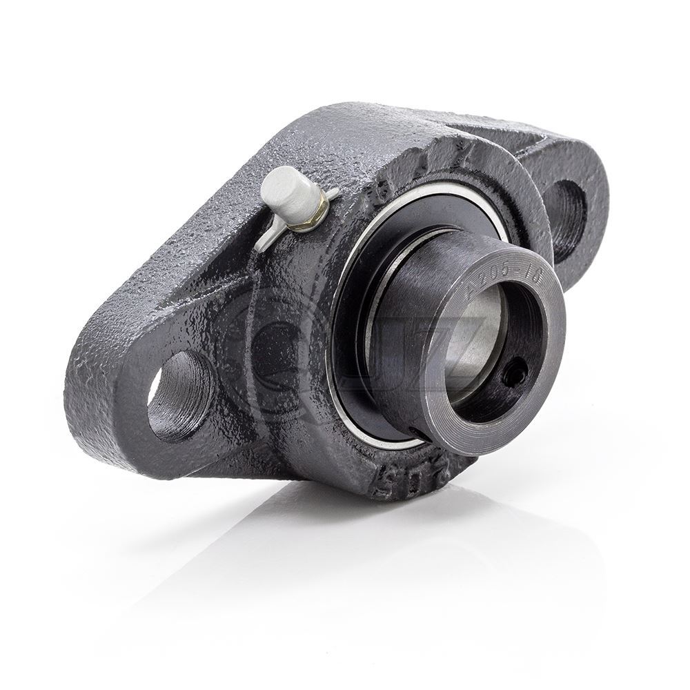 2x 1.875 in 2-Bolts Flange Cast Iron UCFL210-30 Mounted Bearing UC210-30+FL210