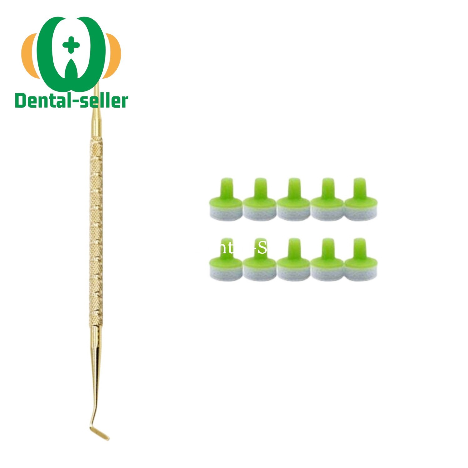 Dental OptraSculpt Foam Pads Composite Resin Filling Spatula Handle Kit Veneer
