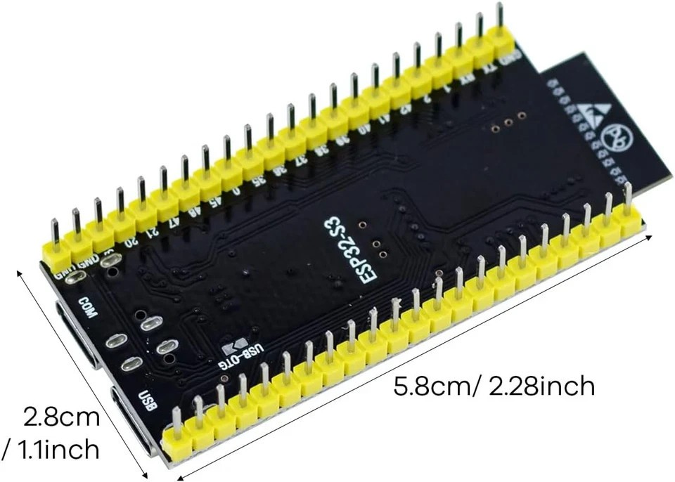 3Pack ESP32-S3 N16R8 Development Board Type-C MCU with Dual-Mode Wi-Fi Bluetooth
